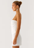 Perfect Celebrity Beaded Top White