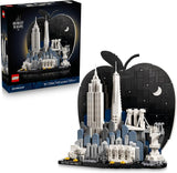 LEGO Architecture New York City The Big Apple Building Set for Adults Ages 18 Decor for Bedroom Office or Desk Gift for Men Women 21066