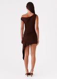 Shauna Mini Dress Chocolate