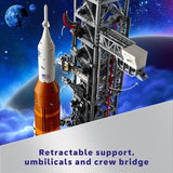 LEGO Icons NASA Artemis Space Launch System DIY Rocket Model Building Set for Adults Ages 18 Gifts for Birthdays Unique Bedroom Decoration for Space NASA Lovers 10341
