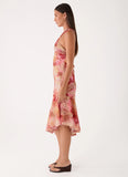 Sinnie Midi Dress Botanic Cheetah