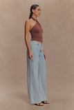 Mariposa Slinky Halter Top Chocolate