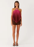 Twin Flame Top Pink