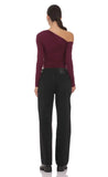 Mid Rise Baggy Jeans in Black