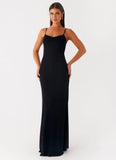 Serene Escape Maxi Dress Black