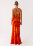 Midafternoon Maxi Dress Serene Orange