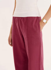 Berry 4th Wide Leg Branded Joggers