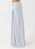 Romana Maxi Skirt Misty Blue