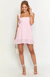 Jenn Light Pink Mini Dress