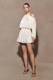 Minna Halter Mini Dress Opal White