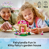 LEGO Gabbys Dollhouse Kitty Fairys Garden House 11212 Preschool Building Toys for Girls Boys Ages 4 W Starter Bricks Sturdy Build for Pretend Play 103 pieces Gift Idea