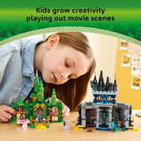 LEGO Wicked Emerald City Kiamo Ko Castle Building Toy Elphaba Glinda Toy Figures 2 Buildable Playsets Flying Monkey Minifigure for Kids Ages 9 Wicked Merch Gift for Girls Boys 75689