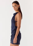 Rhia Mini Dress Navy