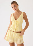 Aberley Skort Yellow