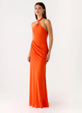 Henrietta Maxi Dress Orange