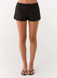 Freedom Mini Shorts Black