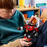 LEGO Sonic the Hedgehog Knuckles vs Dr Eggman Egg Crusher Mech Building Toy Pretend Play Building Blocks W 2 Minifigures for Kids Ages 8 Gift Idea for Boys Girls Any Gaming Fans 77005