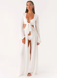 Coastal Maxi Dress White