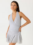 Mura Mini Dress Misty Blue