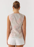 Lost In Love Top Mystic Paisley