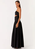Lumen Maxi Dress Black