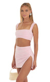 Two Piece Set in Pink