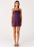 Sonique Mini Dress Plum