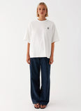 Carefree Monogram T Shirt White