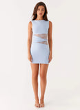 Echo Mini Dress Blue