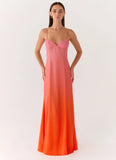 Madelyn Maxi Dress Sunset Ombre