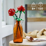 LEGO Roses Building Toy for Kids Girls Boys Ages 8 Artificial Fake Roses for Home Decor Display Gift Idea for Plant Flower Lovers 40460