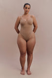 Alyssa Backless Shapewear Bodysuit Latte