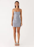 Danali Mini Dress Silver