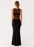 Imperial Maxi Dress Black