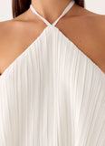 Danni Halter Top White