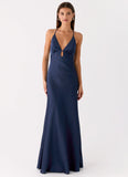 Sundowner Maxi Dress Navy