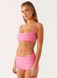 Mauritius Swim Short Pink Stripe