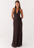 So Chic Maxi Dress Cool Chocolate