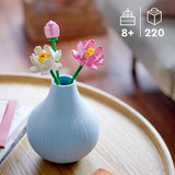 LEGO Lotus Flower Building Toy for Kids Girls Boys Ages 8 Artificial Lotus Flowers for Home Decor Display Creative Gift Idea for Her Him 40647