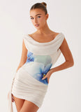 Good Fortune Mini Dress Ivory