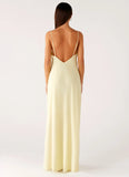 Oliana Maxi Dress Yellow