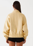 Holland Bomber Jacket Yellow