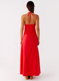 Zana Maxi Dress Red