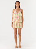 Read Your Mind Mini Dress Lemon Soleil