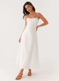 Noosa Midi Dress White