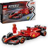 LEGO Speed Champions Ferrari SF 24 F1 Race Car Toys Building Sets for Kids Boys Girls Ages 10 Ferrari F1 Model Car Kits for Display or Play Gift Ideas for Birthdays and Fans 77242