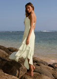 Trisette Midi Dress Lime
