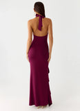 Charmed By You Maxi Dress Plum
