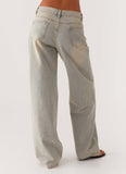 Keanna Low Rise Denim Jeans Vintage