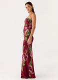Iroha Strapless Maxi Dress Cuba Cuba